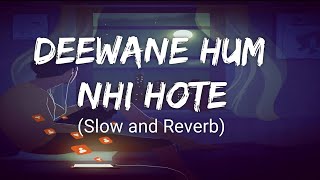 Deewane Hum Nahi Hote Slow and Reverb  Lofi  Hindi  Slow and Reverb songs  Lyrical Audio [upl. by Niac]