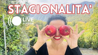 Webinar gratuito STAGIONALITA di FRUTTA e VERDURA  Live [upl. by Galatea]