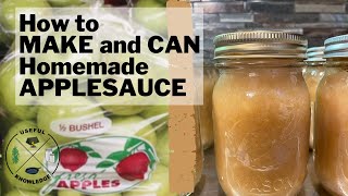 How to make Homemade Applesauce [upl. by Yablon802]