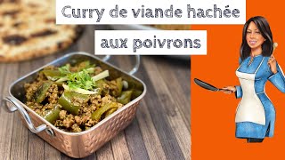 Curry de viande hachée aux poivrons [upl. by Nothgierc]