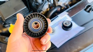 Replacing NOISY Worn Out Accessory Pulleys [upl. by Karly]