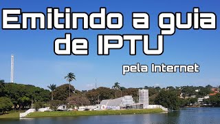 Como imprimir sua guia de IPTU online  site da Prefeitura de Belo Horizonte [upl. by Brunella]