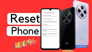 Redmi A4 5g reset kaise kare  Redmi A4 5g mobile ko format kaise kare  how to reset [upl. by Badger]