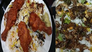 kozhi poricha biriyani simple method Kerala Easy cook recipes [upl. by Lenej]