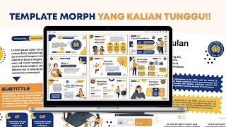 New Premium Powerpoint Template Morph Sidang Skripsi by Ree Studies [upl. by Zsolway]