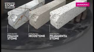 Replacement of Italian Marble launched by VARMORA TILES [upl. by Ytrebil]