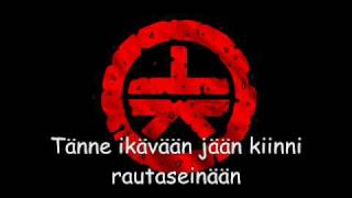 Turmion Kätilöt  Seinä Lyrics Finnish [upl. by Yebba]