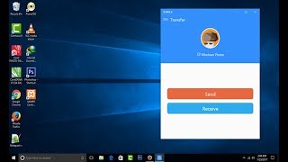 Langkahlangkah mengirim File Menggunakan Shareit Dari Android Ke Laptop Windows 10 [upl. by Ikik397]