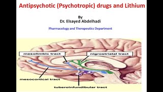 Antipsychotic Psychotropic drugs and Lithium by Dr Elsayed Abdelhadi [upl. by Leihcey328]