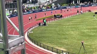 Prefontaine Classic 2024 Josh Kerr beats Jakob Ingebrigtsen in Bowerman Mile [upl. by Iinde]