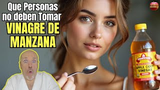 🆘¿QUE PERSONAS NO DEBEN TOMAR VINAGRE DE MANZANA POR SUS CONTRAINDICACIONES🆘 [upl. by Airotel992]