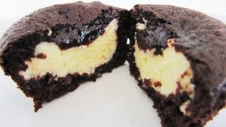 How to make Self filled Chocolate Cream Cheese Cupcake cake recipe for [upl. by Catto167]