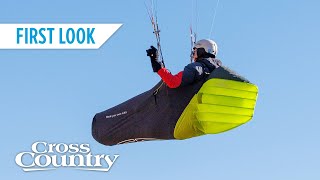 First Look AirDesign Sock lightweight podstyle paragliding harness [upl. by Ravo]