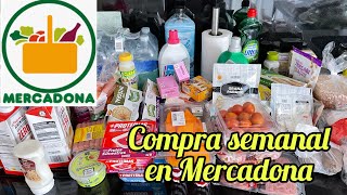 Compra semanal en Mercadona 🥬🧀🍊🥩 [upl. by Spatz]