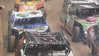 Gateway Dirt Nationals Night 1 Modified Heat 2 121423 [upl. by Suhail]