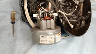 Compact TriStar C8 Two Speed Ametek Motor Rebuild [upl. by Nahpos165]