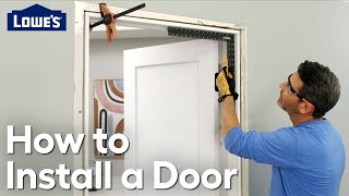 How to Install a Door From Start to Finish [upl. by Milt]