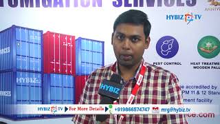 Fumigation Services Pest Control  AgriTech India 2018 [upl. by Shandie407]