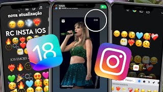 NOVO INSTAGRAM estilo IPHONE 2024 EMOJIS IOS  REPOST REELS IOS  REPOST MENÇÃO IGUAL IPHONE 🔥 [upl. by Sara-Ann]