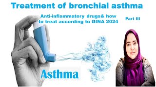 Bronchial asthma part 3 antiinflammatoryamp how to treat [upl. by Yrbua]