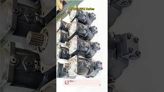 Hydraulic Piston pump ATUSA6VM Series Hydraulic motor Rexroth [upl. by Pantheas]