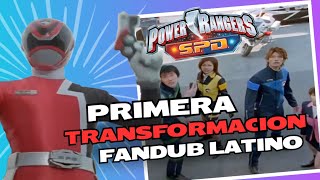 Power Ranger SPD Dekaranger primera transformación [upl. by Aibos560]