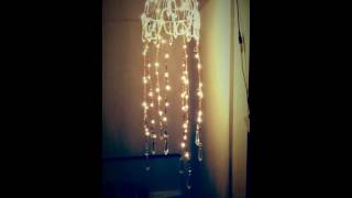 Remote control jellyfish chandelier with 24 different settings [upl. by Schoenfelder]