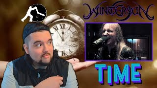 quotTimequot Live  Sonic Pump Studio by Wintersun  Drummer reacts [upl. by Jasisa]