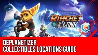 Ratchet amp Clank 2016 Deplanetizer Collectibles Locations Guide All HolocardsRaritaniumGold Bolts [upl. by Oman]