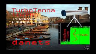 18dBi TurboTenna WiFi Cantenna 24GHz [upl. by Kravits468]