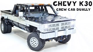 Chevrolet Silverado K30 Crew Cab Dually Big Dooley RC4WD tires Buwizz [upl. by Ahsimik]