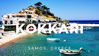 Kokkari 2021 rewind  Samos Greece ► Video guide 2 min  4K [upl. by Akirahc]