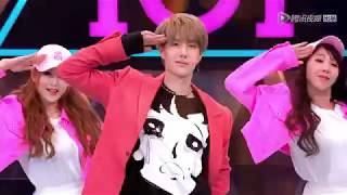 180416 PRODUCE 101 Theme Song  Dance Mentor Wang Yibo Ver [upl. by Ysor]