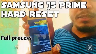 Samsung galaxy J5 prime  hard reset  ￼2024 [upl. by Ahsiea807]