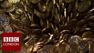 What happens to old pound coins now they’ve been replaced – BBC London News [upl. by Ellienad]