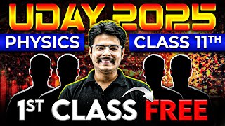 First Class of PHYSICS by Rakshak Sir  UDAY Batch  Class 11th Science 🔥 [upl. by Yllas]