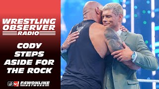 Cody steps aside for The Rock  Wrestling Observer Radio [upl. by Irved565]