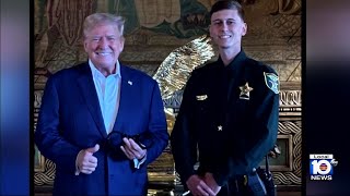 Trump meets with Martin County deputies following assassination attempt [upl. by Eb]