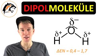 DIPOLMOLEKÜLE erkennen  Dipol oder NichtDipol  Chemie Tutorial [upl. by Crabb39]