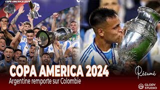 COPA AMERICA 2024  Argentine remporte sur Colombie résumé [upl. by Urba]