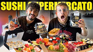 PROVIAMO TUTTO IL SUSHI ESISTENTE DEL SUPERMERCATO  COOP vs CONAD vs PAM  UNO DI QUESTI È ASSURDO [upl. by Atirma]