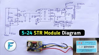 SMPS STR Module DiagramHindi How it Fixes any dead SMPS [upl. by Rehpotisrhc]