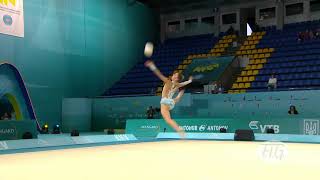 Rhythmic Gymnastics MusicSwap Melitina Staniouta amp Les Choristes [upl. by Armyn]