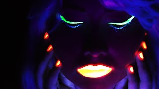 Demi Lovato  Neon Lights Makeup Tutorial UV  Markéta Venená [upl. by Gean]