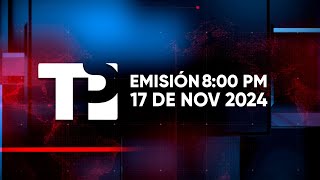 Telepacífico Noticias  Emisión 800 PM  17 noviembre 2024 [upl. by Ayatnahs]