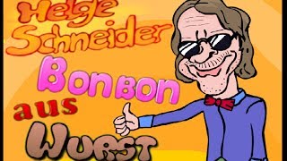 Helge Schneider  Bonbon aus Wurst mit Cartoon 🍬 [upl. by Eceertal]