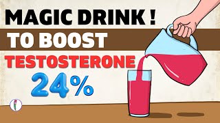 One Glass Daily can Boost Testosterone 24  Increase Testosterone Naturally  Testosterone Booster [upl. by Nyvar]