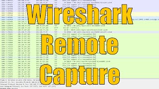 Wireshark Remote WinPcap Capture [upl. by Pegasus571]