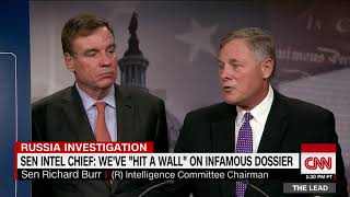 Sen Richard Burr Issue of collusion still open [upl. by Muiram]