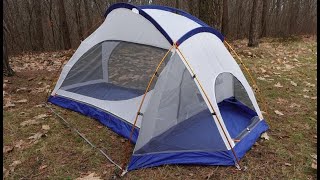 Camping with a Dog Mission Mountain Pawsible Tent Review  Unique Pets Friendly Tent [upl. by Antipus]